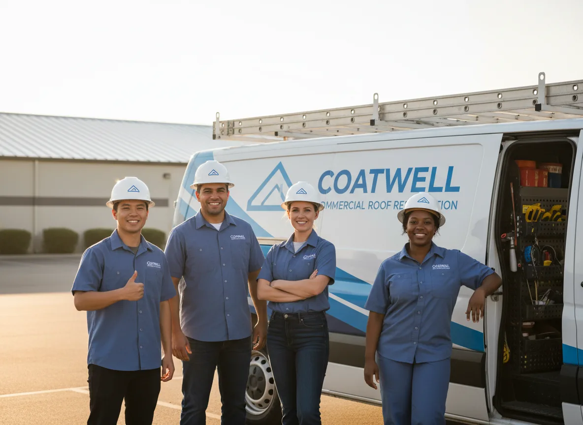 Commercial roof coating company in Crete, NE